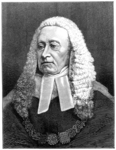 Sir Alexander Cockburn, 12. baronet, Lord Chief Justice of England, 1875 r autorstwa Unbekannt