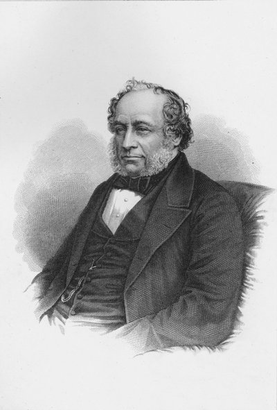 Sir Charles Barry, brytyjski architekt, ok. 1840 1878 r autorstwa Unbekannt