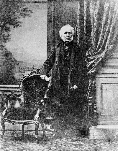 Sir David Brewster, szkocki fizyk, ok. 1860 autorstwa Unbekannt