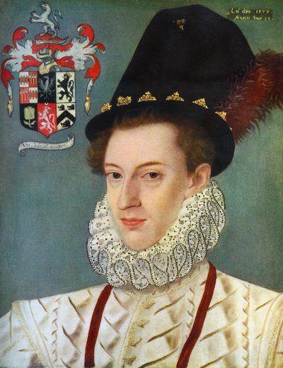 Sir Edward Hoby, 1560-1617 autorstwa Unbekannt