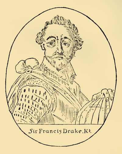 Sir Francis Drake, ok. 1930. autorstwa Unbekannt