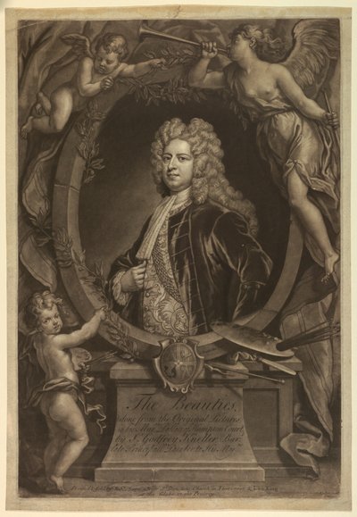Sir Godfrey Kneller, autorstwa Unbekannt