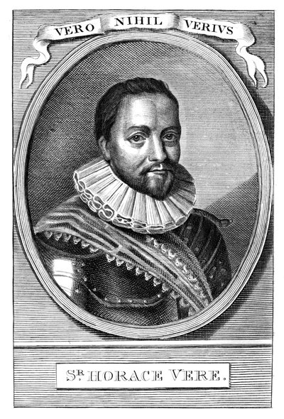 Sir Horace Vere, angielski żołnierz podczas wojny trzydziestoletniej autorstwa Unbekannt