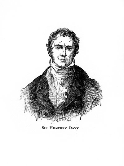 Sir Humphry Davy, kornwalijski chemik i fizyk, XX wiek autorstwa Unbekannt