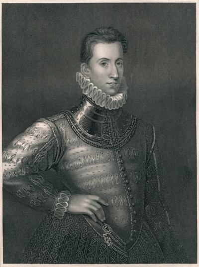 Sir Philip Sidney, ok. 1576, początek XIX wieku. autorstwa Unbekannt