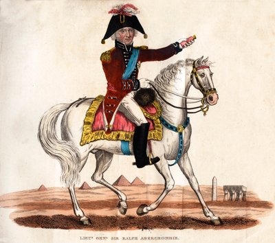 Sir Ralph Abercromby 1734-1801, brytyjski generał-lejtnant, 1816 autorstwa Unbekannt