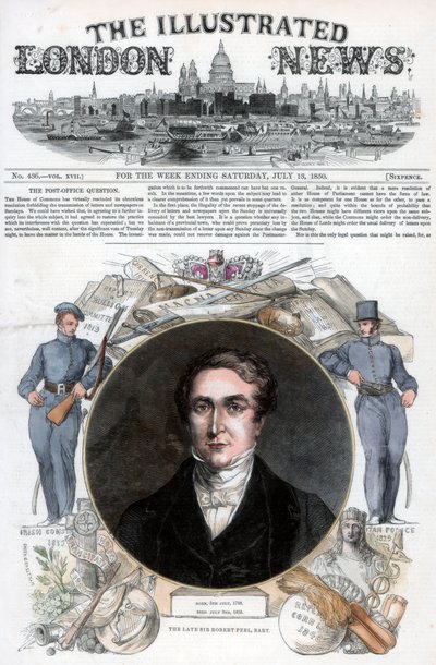 Sir Robert Peel, 1850 autorstwa Unbekannt