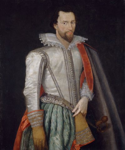 Sir Thomas Holte 1571-1654, 1. baronet Aston Hall, 1600-1625. autorstwa Unbekannt