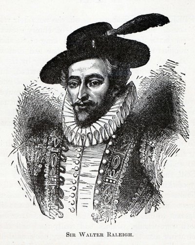 Sir Walter Raleigh, 1882 r autorstwa Unbekannt