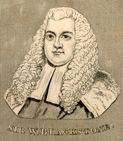 Sir William Blackstone, 1723-1780, 1830. autorstwa Unbekannt