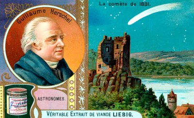 Sir William Herschel, brytyjski astronom urodzony w Niemczech, ok. 1900 autorstwa Unbekannt