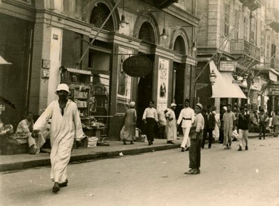 Ulica Sióstr, Aleksandria, Egipt, 1941 autorstwa Unbekannt