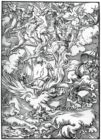 Szkic do Sądu Ostatecznego w Gerard dEuphrate, Paryż, 1549, 1870 autorstwa Unbekannt
