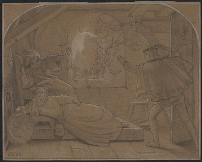 Śpiąca królewna Dornröschen, 1864. autorstwa Unbekannt