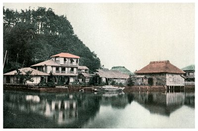 Mały hotel letni, Kanazawa, Japonia, 1904 autorstwa Unbekannt