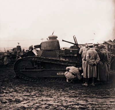 Mały czołg, c1914-c1918 autorstwa Unbekannt