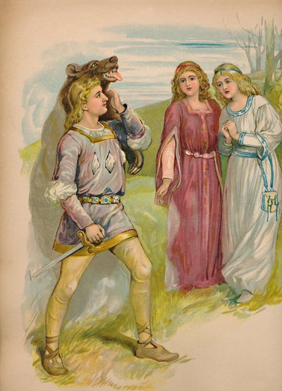 Śnieżnobiały i różany, 1903 autorstwa Unbekannt