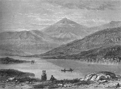 Snowdon, ok. 1880 r autorstwa Unbekannt