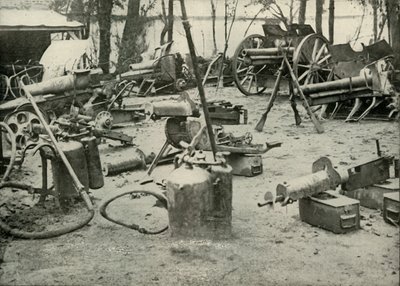 Trochę łupów z pola bitwy, 1919. autorstwa Unbekannt