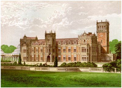 Somerleyton, Suffolk, dom Baroneta Crossleya, ok. 1880 r. autorstwa Unbekannt