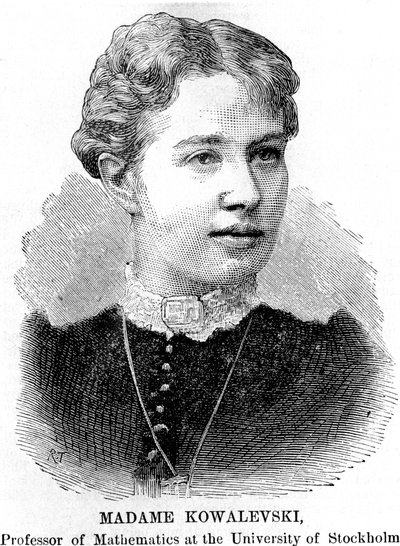 Sonia Sophie Kowalevski, rosyjski matematyk, 1888 autorstwa Unbekannt