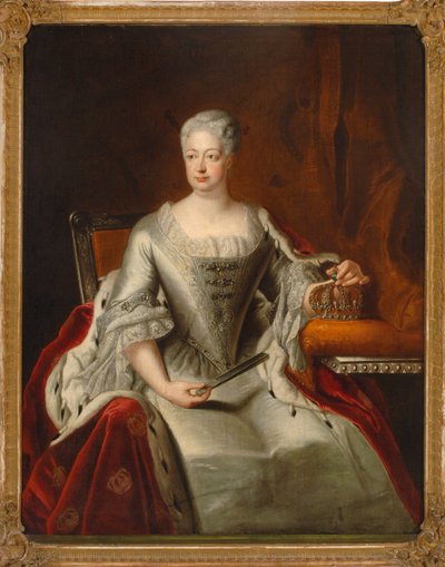 Sophia Dorothea z Hanoweru 1687-1757, królowa małżonka w Prusach autorstwa Unbekannt