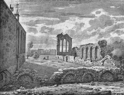 Widok południowo-wschodni klasztoru św. Heleny, Bishopsgate, City of London, c1819 1906 autorstwa Unbekannt