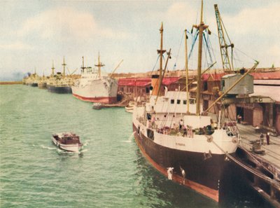 South Wharf, Fremantle, c1947. autorstwa Unbekannt