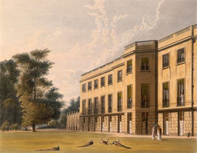 Południowe wejście do Carlton House, Westminster, Londyn autorstwa Unbekannt