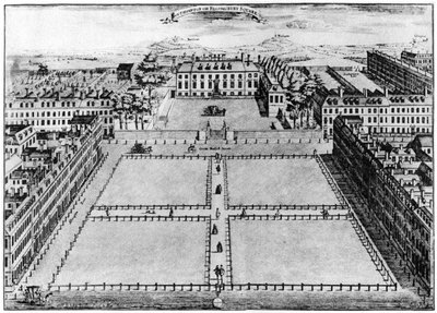 Southampton lub Bloomsbury Square, Londyn, XVIII wiek 1907 autorstwa Unbekannt