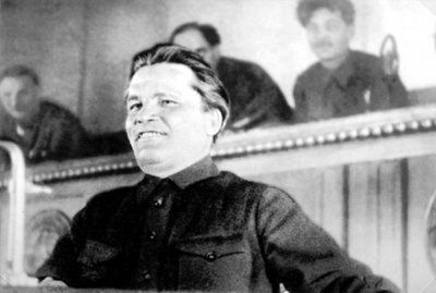 Radziecki polityk Siergiej Kirow, XVII Zjazd Partii Komunistycznej, Moskwa, ZSRR, 1934 autorstwa Unbekannt