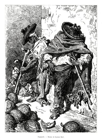 Hiszpanie, 1886 autorstwa Unbekannt