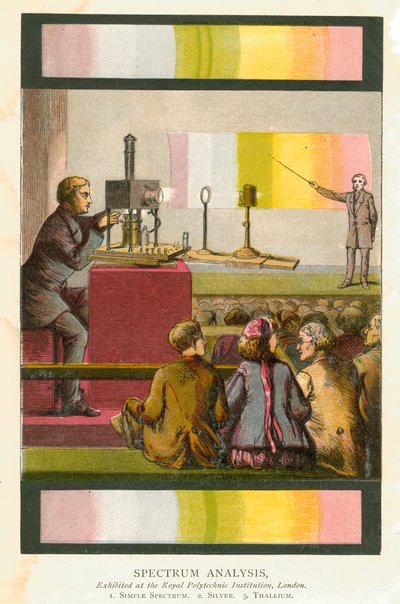 Analiza widma, 1873 autorstwa Unbekannt
