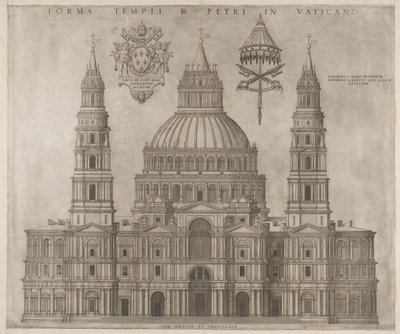 Zwierciadło świetności rzymskiej: św. Piotra, 1547. autorstwa Unbekannt