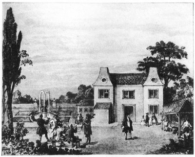 Wiosenne ogrody, miejsce Lowndes Square, Londyn, koniec XVIII wieku 1907 autorstwa Unbekannt