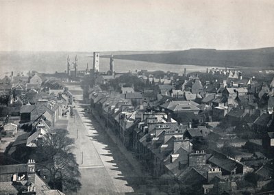 St. Andrews – Widok na miasto z wieży kościoła College Church, 1895 autorstwa Unbekannt