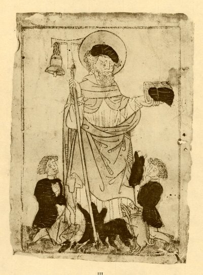 Św. Antoni Pustelnik, 1915. autorstwa Unbekannt