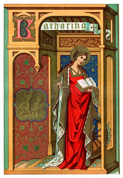 Św. Katarzyna, 1886 autorstwa Unbekannt