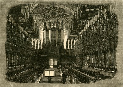 Kaplica św. Jerzego, Windsor, 1898 r. autorstwa Unbekannt