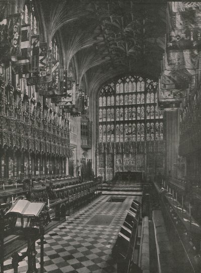 Kaplica św. Jerzego, Windsor, 1910 r. autorstwa Unbekannt