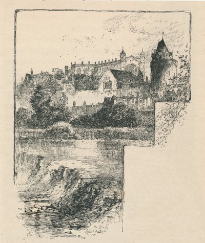 Kaplica św. Jerzego z rzeki, 1895 autorstwa Unbekannt