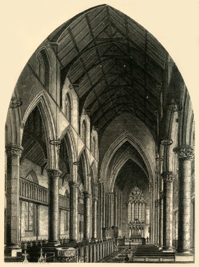 Kościół św. Idziego, Camberwell, ok. 1878 r. autorstwa Unbekannt
