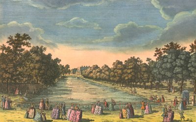 Park St James i Dom Buckingham, ok. 1763. autorstwa Unbekannt