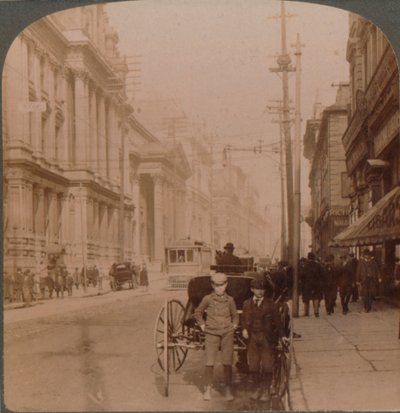 St. James Street, Montreal, Kanada, 1900 autorstwa Unbekannt