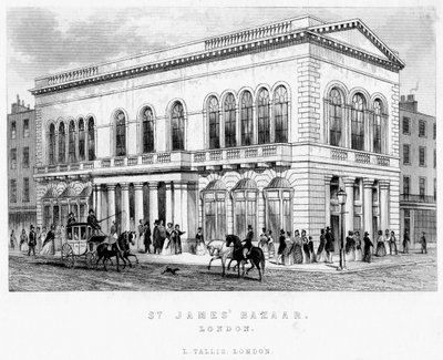St Jamess Bazaar, Westminster, Londyn autorstwa Unbekannt