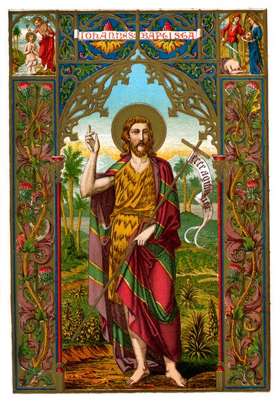 Św. Jan Chrzciciel, 1886 autorstwa Unbekannt