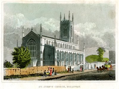 Kościół St Johns, Holloway, Islington, Londyn autorstwa Unbekannt