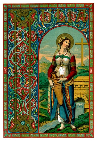 Św. Julia, 1886 r. autorstwa Unbekannt