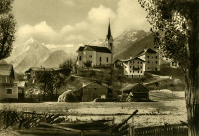 Kościół św. Małgorzaty, Kaprun, Austria, ok. 1935. autorstwa Unbekannt