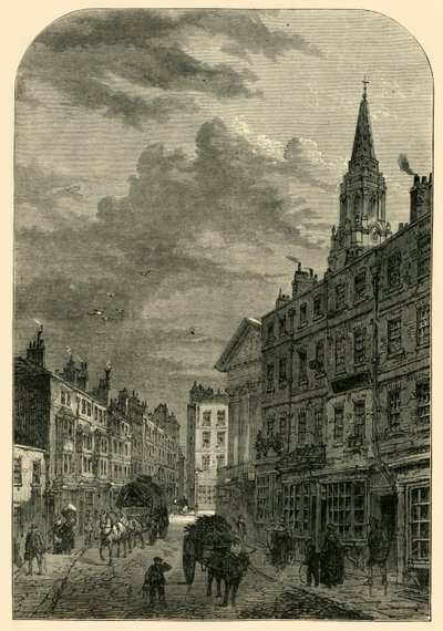 Zaułek Św. Marcina, 1820, 1881. autorstwa Unbekannt